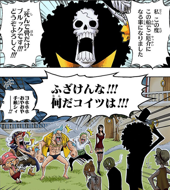 ワンピースのガイコツ剣士いらない派って何が嫌なんだよｗｗｗｗｗ 海賊王に俺はなる ルフィの冒険 One Piece